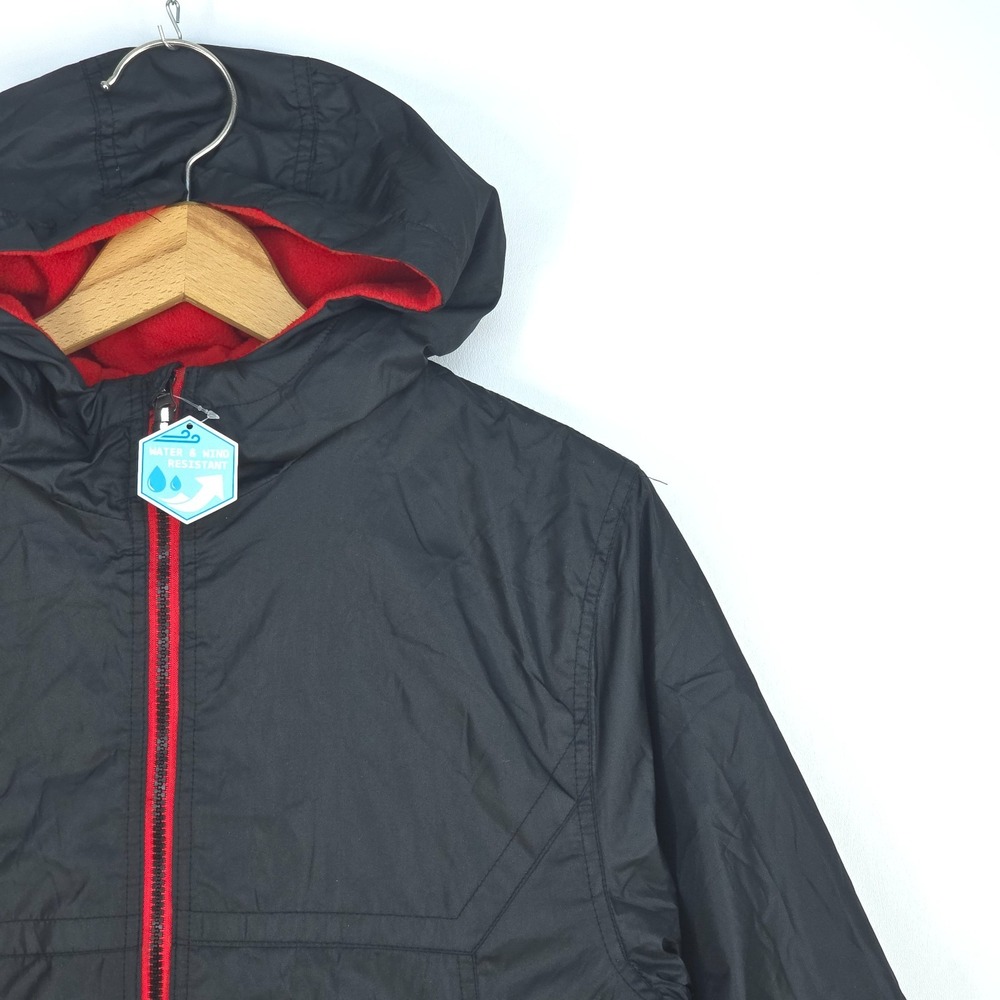 Whales Tail Hooded Winter Coat Boys Medium Gorpcore Outdoor Cozycore Kidcore NEW - Picture 3 of 16